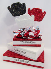 Nurse caps graduation centerpiece - Designs by Ginny