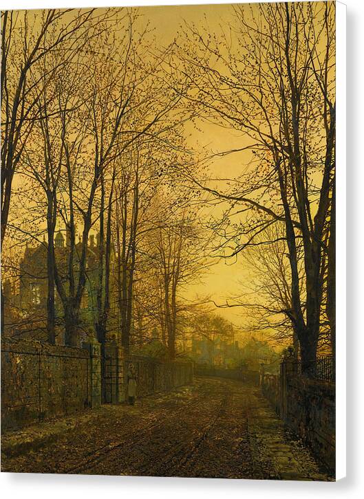 October After Glow 1 - Canvas Print