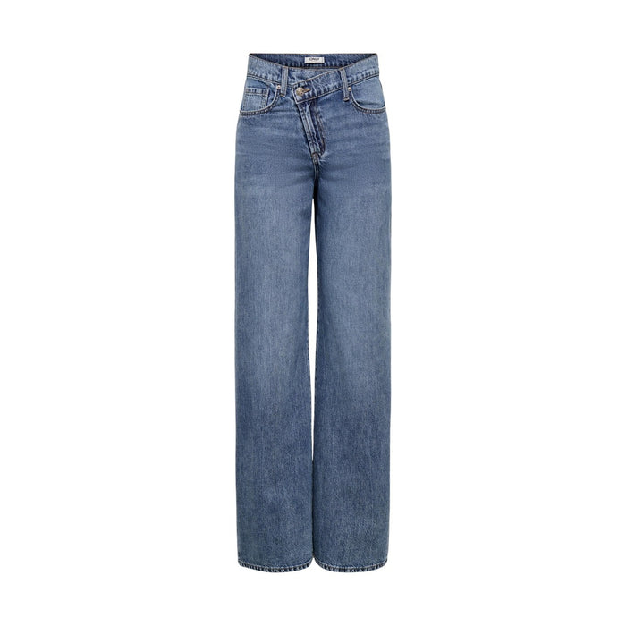 Image 3 : Jeans Only femme bleu coupe moderne, vue arrière avec poches — Delvale