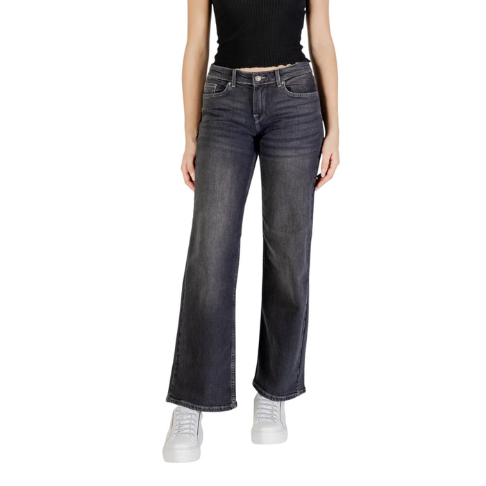 Image 1 : Jean femme Only noir coupe moderne avec fermeture zip — Delvale