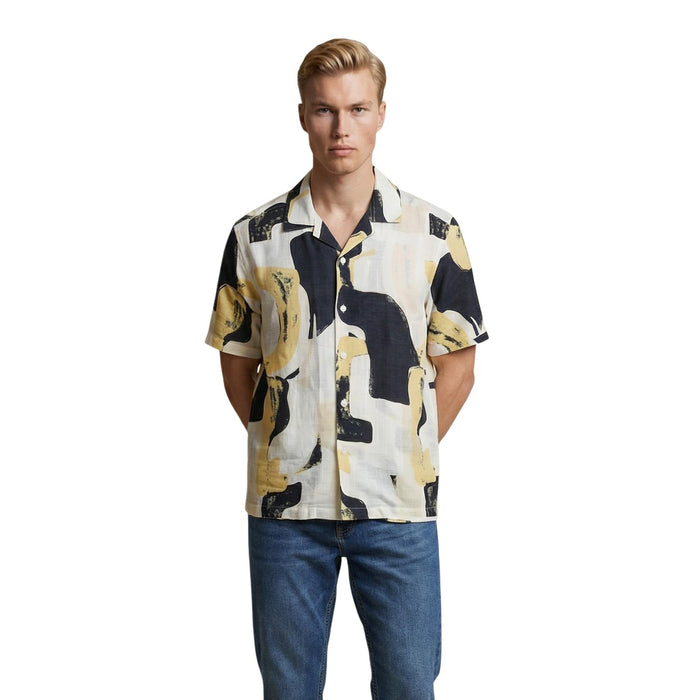 Image 6 : Look complet avec la chemise manches courtes Only & Sons imprimé coloré, style décontracté été — Delvale