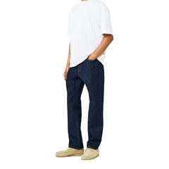 Image 1 : Jeans homme bleu Only & Sons en coton organique, vue de face — Delvale