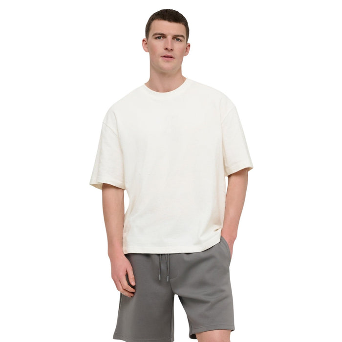 Image 1 : T-shirt blanc homme Only & Sons col rond manches courtes vue de face — Delvale