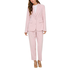 Image 1 : Veste rose Only femme avec col revers et boutons, coupe élégante — delvale