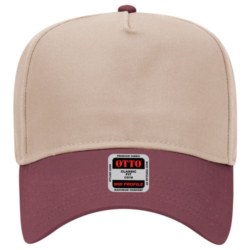 Maroon/Khaki