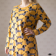 PaaPii Inari Organic Cotton Jersey Nightgown Rasku