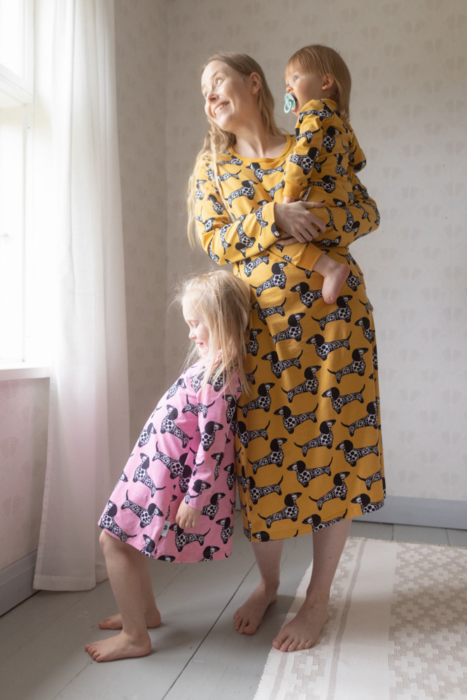 PaaPii Inari Organic Cotton Jersey Nightgown Rasku