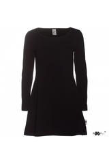 PaaPii Sumu Organic Cotton Jersey Tunic Black