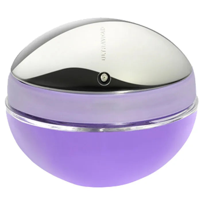 Image 1 : Flacon Paco Rabanne Ultraviolet Eau de Parfum 80ml avec vaporisateur sur fond blanc — Delvale