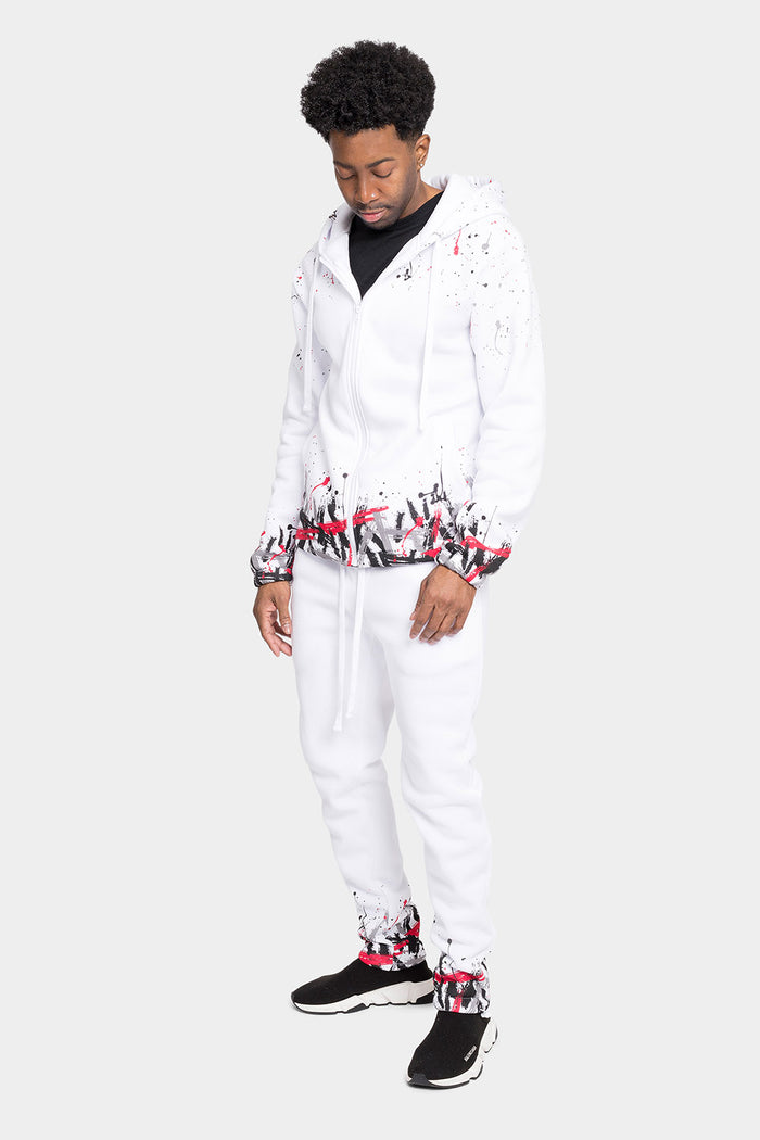White/Red / Small