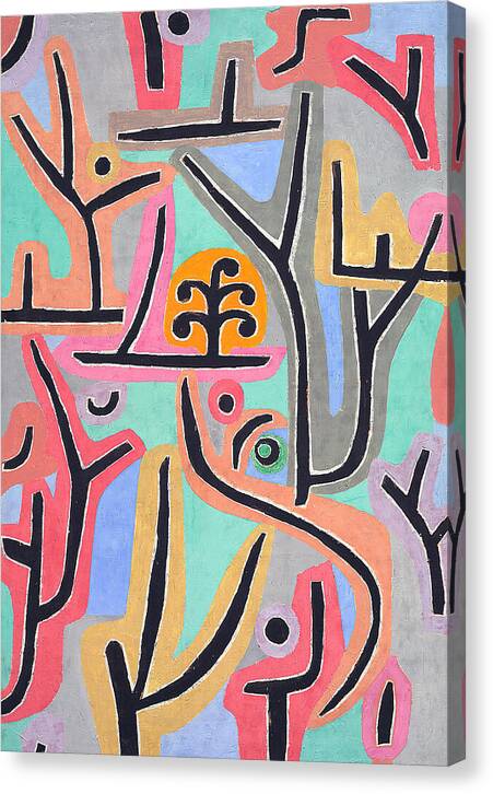 Park Near Lucerne - Canvas Print