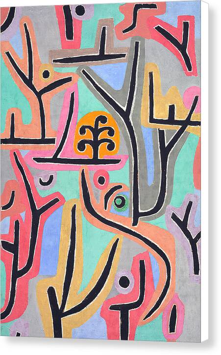 Park Near Lucerne - Canvas Print