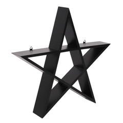 Pentagram Star Wall Shelf