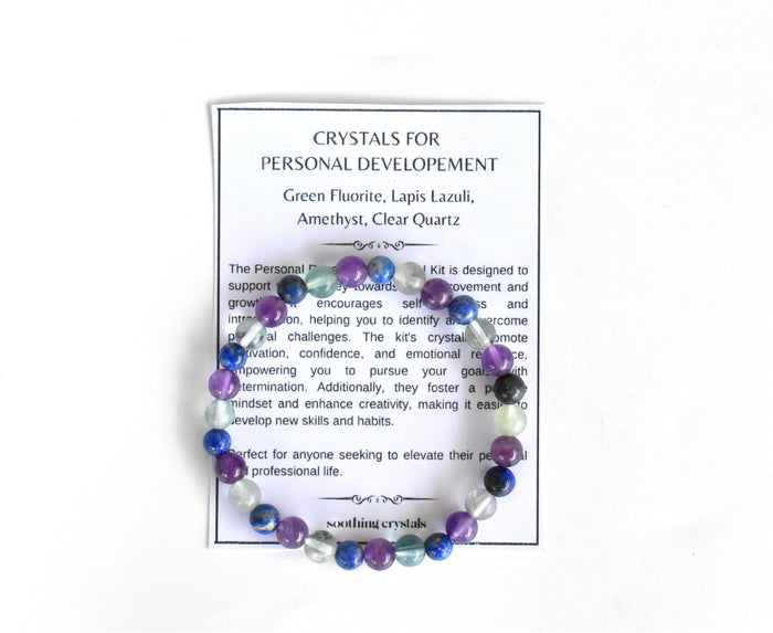 PERSONAL DEVELOPMENT Crystal Kit, Crystals for Student.