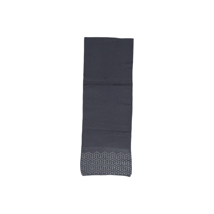 Image 1 : Écharpe Pieces femme gris à motifs imprimés, accessoire mode automne-hiver — Delvale