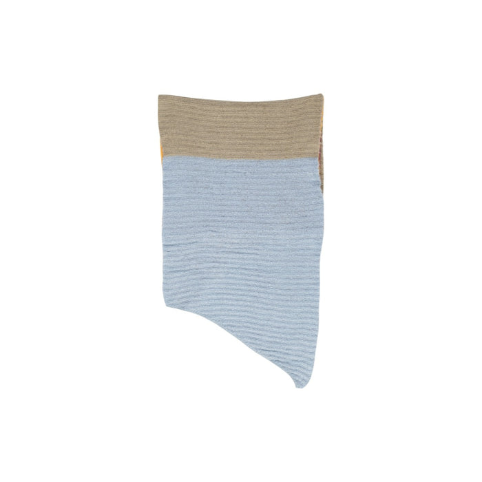 Image 2 : Détail écharpe Pieces jaune colorée, matières polyester et acrylique pour femme — Delvale