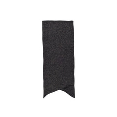 Image 2 : Détail écharpe noire Pieces femme polyester lurex accessoire mode hiver — delvale