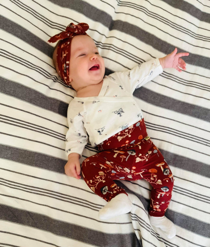 Playful Mushrooms Leggings and/or Headbands