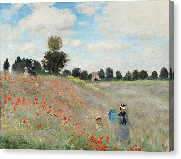 Poppy Field - Canvas Print