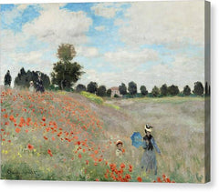 Poppy Field - Canvas Print