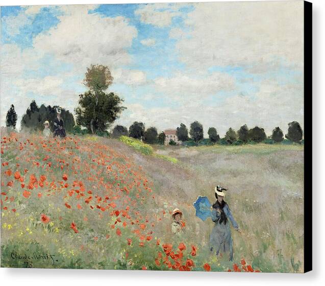 Poppy Field - Canvas Print