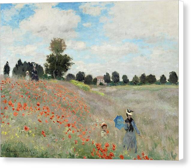 Poppy Field - Canvas Print