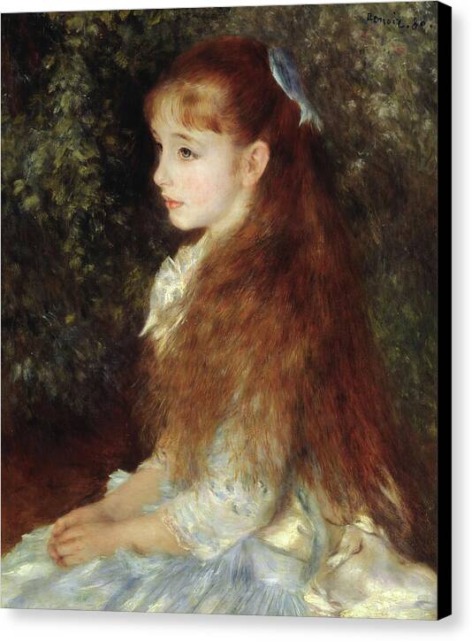 Portrait of Mademoiselle Irene Cahen d'Anvers - Canvas Print