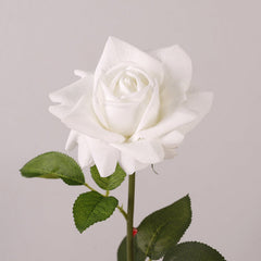 Premium Real Touch Blooming Rose Stem