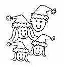 PSA - Holiday Family Personalized Stamp - PSA-1032