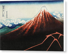 Rainstorm Beneath the Summit - Canvas Print