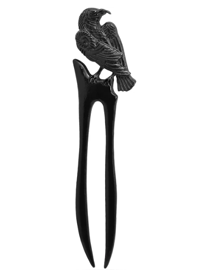 Raven U Shaped Hair Stick