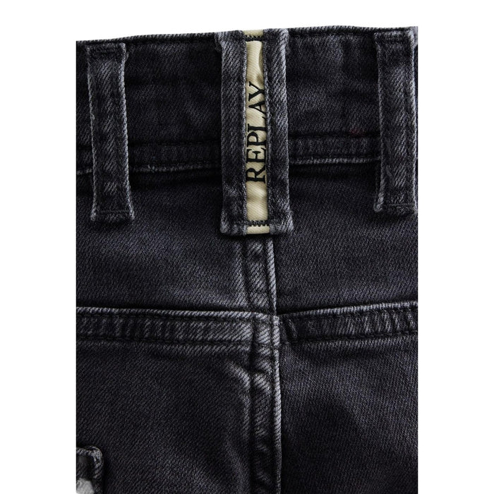 Image 3 : Vue d'ensemble bermudas Replay homme gris coupe moderne — Delvale