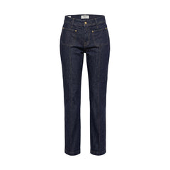 Image 3 : Jean Replay femme bleu coupe regular en coton lyocell, vue d'ensemble — Delvale