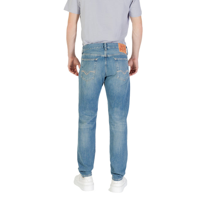 Image 2 : Jeans Replay homme bleu coupe classique avec poches avant et arrière — Delvale