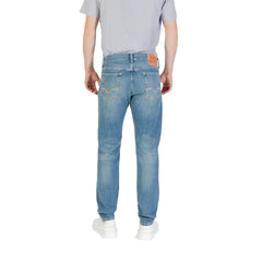 Image 2 : Jeans Replay homme bleu coupe classique avec poches avant et arrière — Delvale