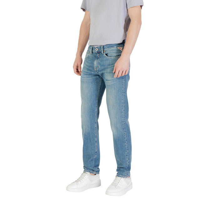 Image 3 : Jeans Replay homme bleu denim authentique style décontracté — Delvale