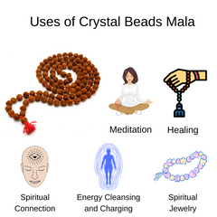 Rhodochrosite Gemstone Mala, 108 Prayer Bead Mala.