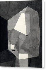 Rough-Cut Head - Canvas Print