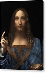 Salvator Mundi - Canvas Print