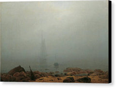 Seashore in the Fog - Canvas Print