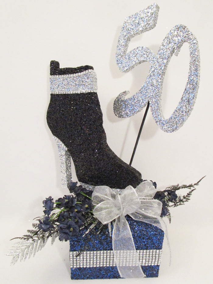 Shoe Boot Floral Table Centerpiece - Designs by Ginny