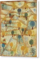 Small Rhythmic Landscape - Canvas Print