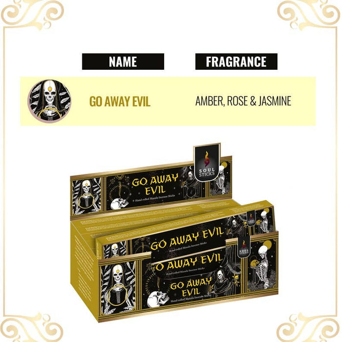 Soul Sticks - Go Away Evil Masala Incense Sticks