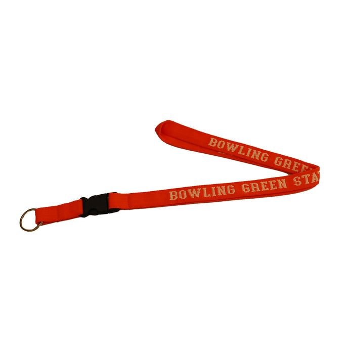 Spirit Bowling Green State University Orange Berkeley Woven Lanyard