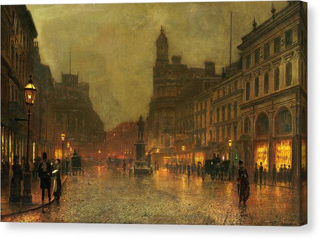St Ann's Square, Manchester - Canvas Print