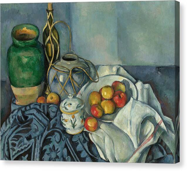 Still Life with Apples - Canvas Print