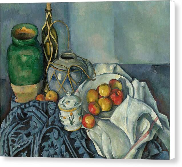Still Life with Apples - Canvas Print