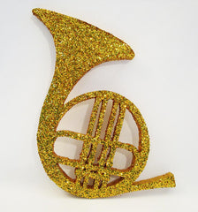 Styrofoam French Horn cutout - Designs by Ginny