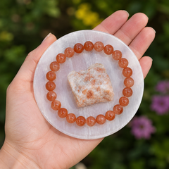 Sunstone Crystal Gift Set For Emotional Support and Protection, Real Polished Gemstones.