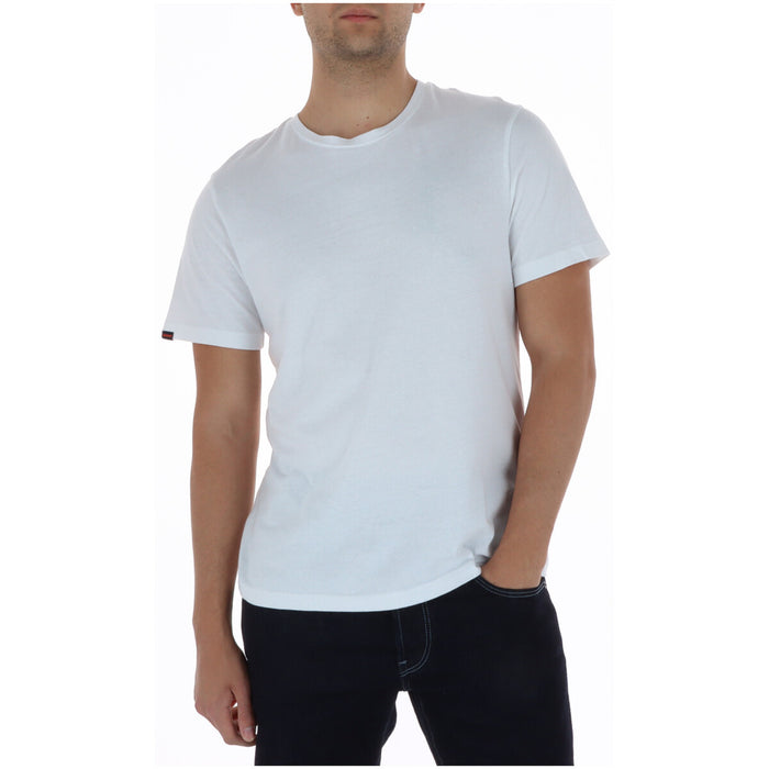 Image 6 : T-shirt Superdry noir manches courtes, détail bas de la pièce et finitions — Delvale